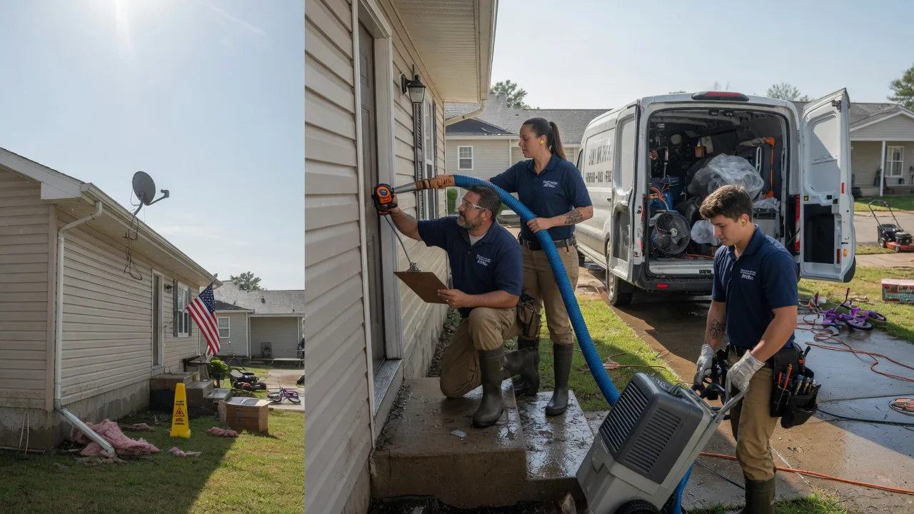 Ceiling Water Damage Restoration in Burnsville, MS near me